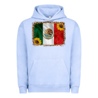 Pigment Grape Ice mexico flag background Urban Hoodie - HRA Design Shop