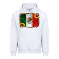 White mexico flag background Urban Hoodie - HRA Design Shop