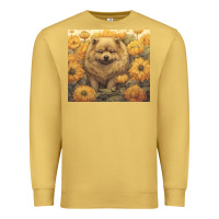 Antique Gold chow chow Premium Sweatshirt - Unal Design