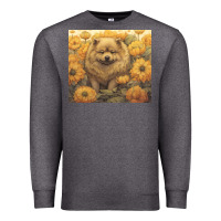 Charcoal Heather chow chow Premium Sweatshirt - Unal Design