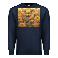 Navy chow chow Premium Sweatshirt - Unal Design