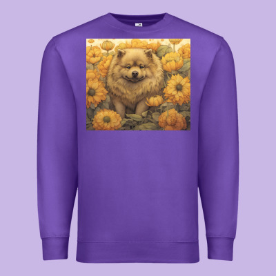 Chow Chow Premium Sweatshirt Designed By Unal Design