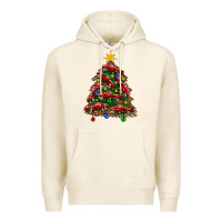 Tofu christmas truck tree Premium Hoodie - FaDigitalArtStudio