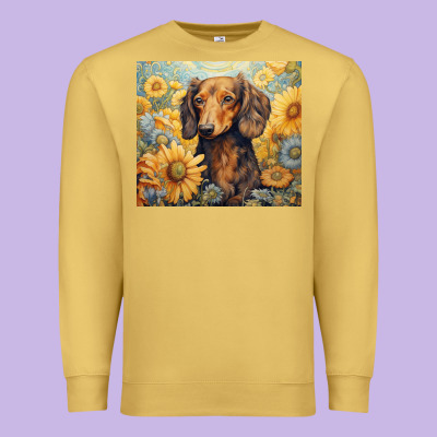 Dachshund Premium Sweatshirt Designed By Unal Design