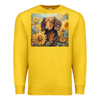 Lemon dachshund Premium Sweatshirt - Unal Design