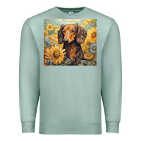 Seafoam dachshund Premium Sweatshirt - Unal Design