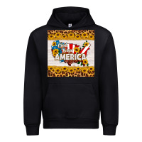 Black god bless america square coaster Urban Hoodie - HRA Design Shop
