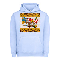 Pigment Grape Ice god bless america square coaster Urban Hoodie - HRA Design Shop