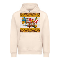 Sandshell god bless america square coaster Urban Hoodie - HRA Design Shop