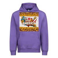 Tulip god bless america square coaster Urban Hoodie - HRA Design Shop