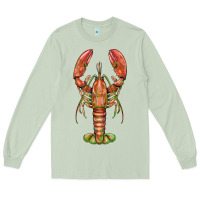 Matcha lobster Long Sleeve Tee - BarkalooDesign