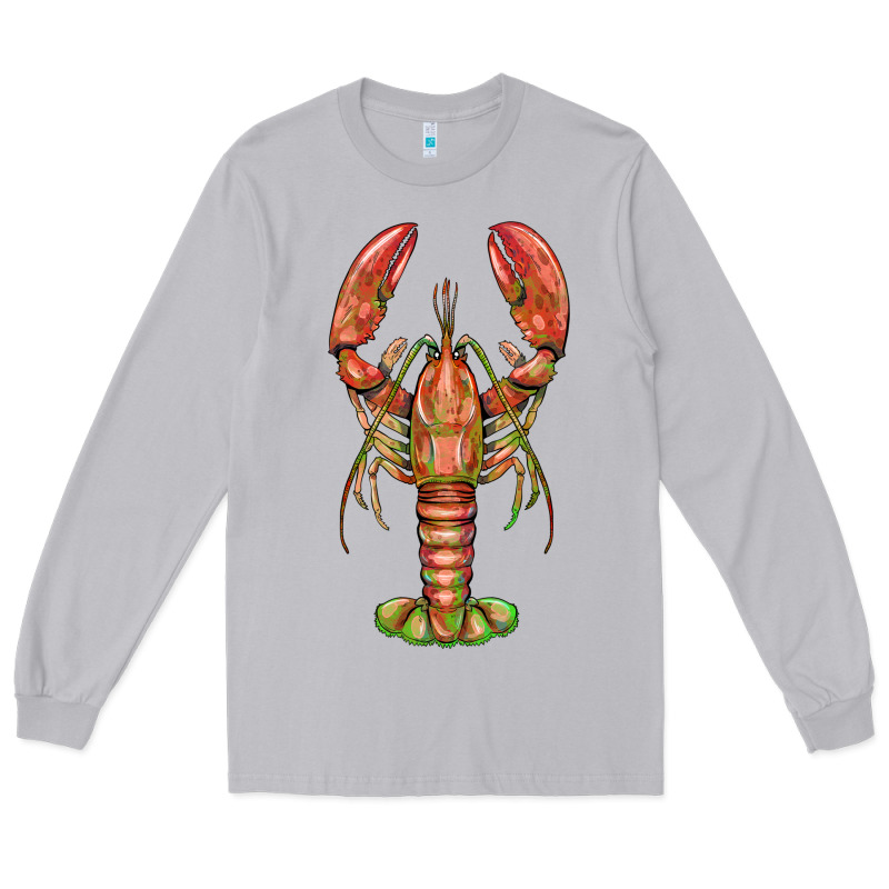 Lobster Long Sleeve Tee by BarkalooDesign | Teevron