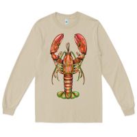 Mushroom lobster Long Sleeve Tee - BarkalooDesign