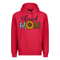 Cardinal blessed mom Premium Hoodie - CowhideDigitalArt