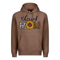 Chestnut blessed mom Premium Hoodie - CowhideDigitalArt