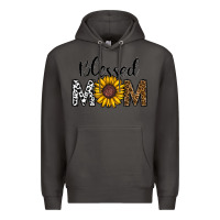 Smoke blessed mom Premium Hoodie - CowhideDigitalArt