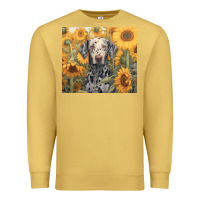 Antique Gold dalmatian Premium Sweatshirt - Unal Design
