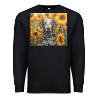 Black dalmatian Premium Sweatshirt - Unal Design