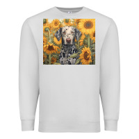 Dove Grey dalmatian Premium Sweatshirt - Unal Design