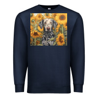 Navy dalmatian Premium Sweatshirt - Unal Design