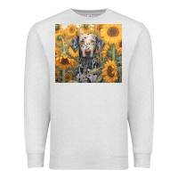 Oatmeal Heather dalmatian Premium Sweatshirt - Unal Design