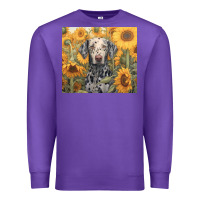 Purple dalmatian Premium Sweatshirt - Unal Design