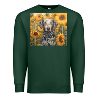 Sports Green dalmatian Premium Sweatshirt - Unal Design