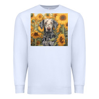 White dalmatian Premium Sweatshirt - Unal Design