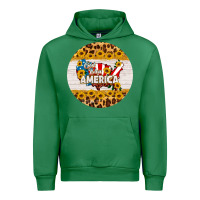 Emerald god bless america round coaster Urban Hoodie - HRA Design Shop