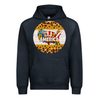 Navy god bless america round coaster Urban Hoodie - HRA Design Shop