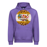 Tulip god bless america round coaster Urban Hoodie - HRA Design Shop