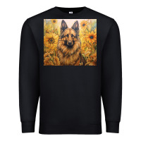 Black german shepherd Premium Sweatshirt - Unal Design