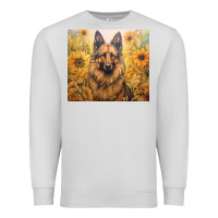 Dove Grey german shepherd Premium Sweatshirt - Unal Design