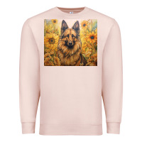 Pale Pink german shepherd Premium Sweatshirt - Unal Design