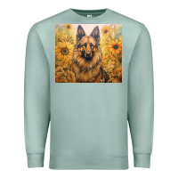 Seafoam german shepherd Premium Sweatshirt - Unal Design