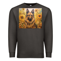 Smoke german shepherd Premium Sweatshirt - Unal Design