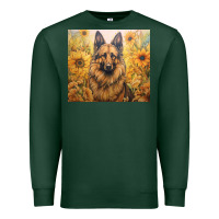Sports Green german shepherd Premium Sweatshirt - Unal Design