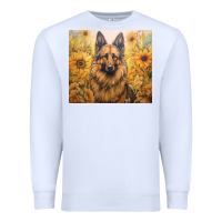 White german shepherd Premium Sweatshirt - Unal Design
