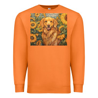 Carrot golden retriever Premium Sweatshirt - Unal Design