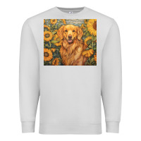 Dove Grey golden retriever Premium Sweatshirt - Unal Design