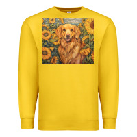 Lemon golden retriever Premium Sweatshirt - Unal Design
