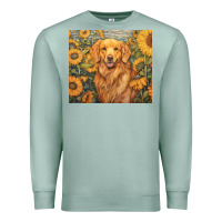 Seafoam golden retriever Premium Sweatshirt - Unal Design