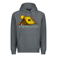 Rock camping is my happy place Premium Hoodie - CowhideDigitalArt