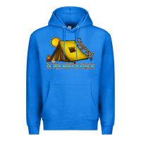 True Royal camping is my happy place Premium Hoodie - CowhideDigitalArt