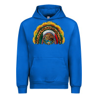 Cobalt mexico sunflower rainbow Urban Hoodie - HRA Design Shop