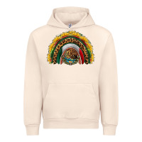 Sandshell mexico sunflower rainbow Urban Hoodie - HRA Design Shop