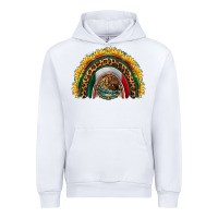 White mexico sunflower rainbow Urban Hoodie - HRA Design Shop