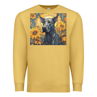 Antique Gold great dane Premium Sweatshirt - Unal Design