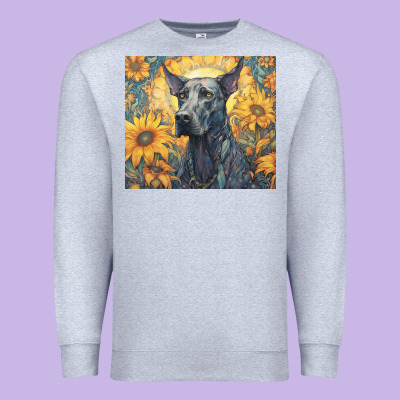Great Dane Premium Sweatshirt Designed By Unal Design