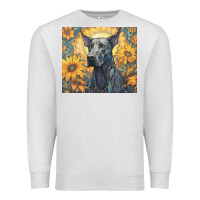 Oatmeal Heather great dane Premium Sweatshirt - Unal Design